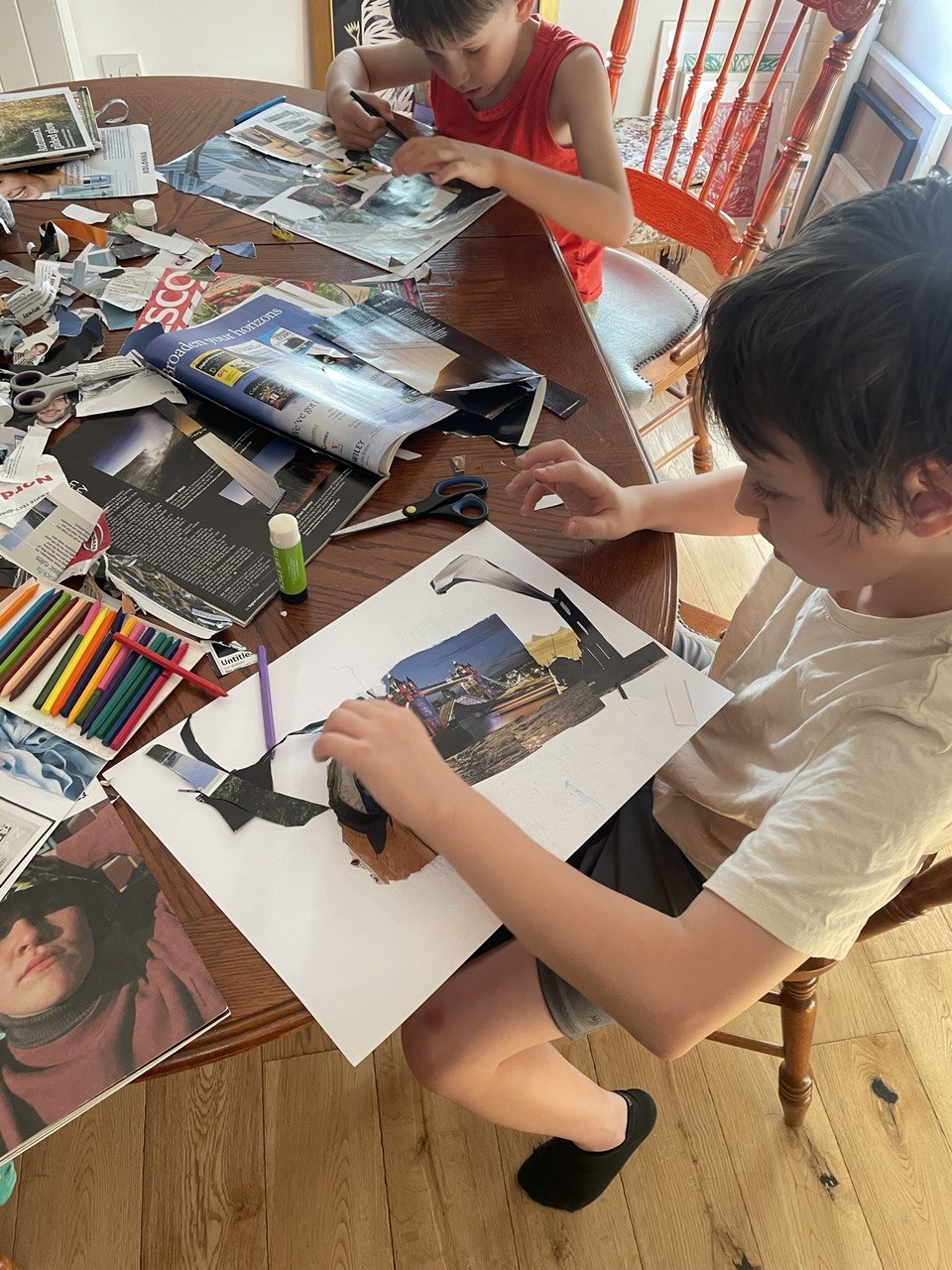 Children working
